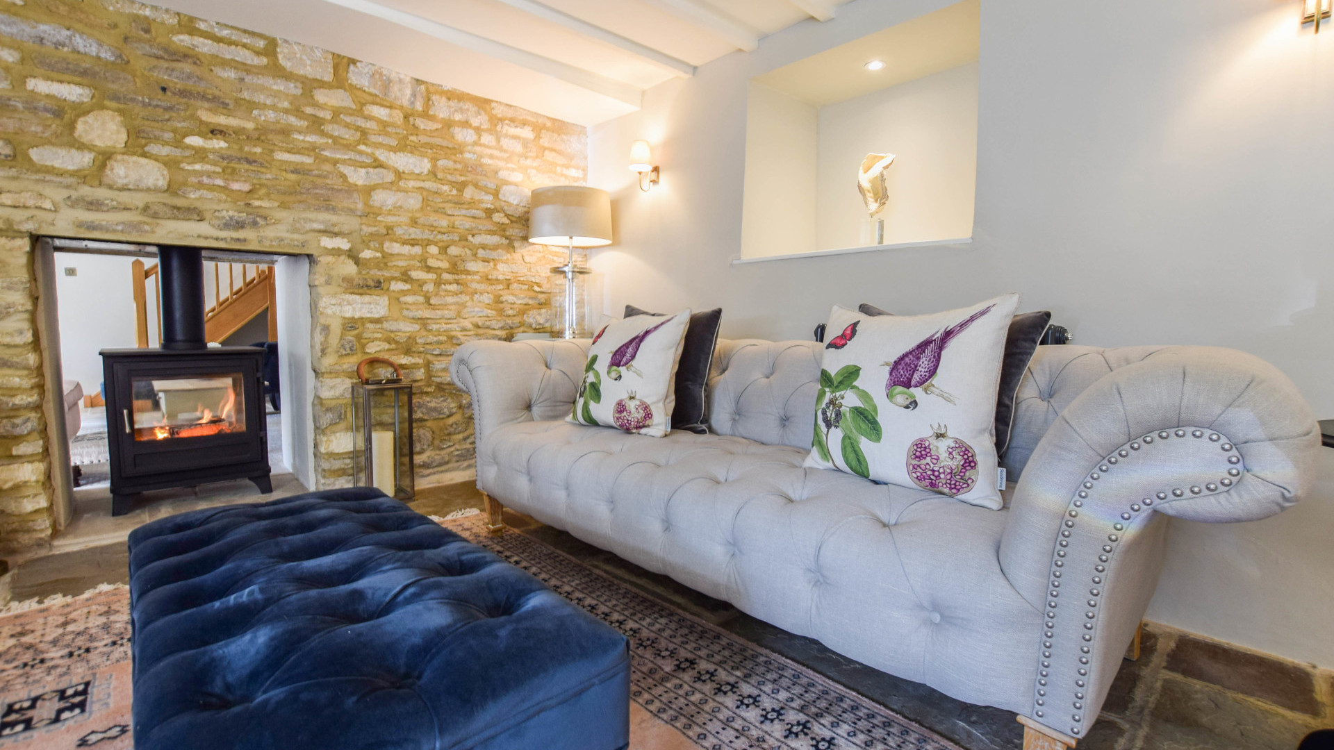 Living Room, Lovell Cottage, Bolthole Retreats