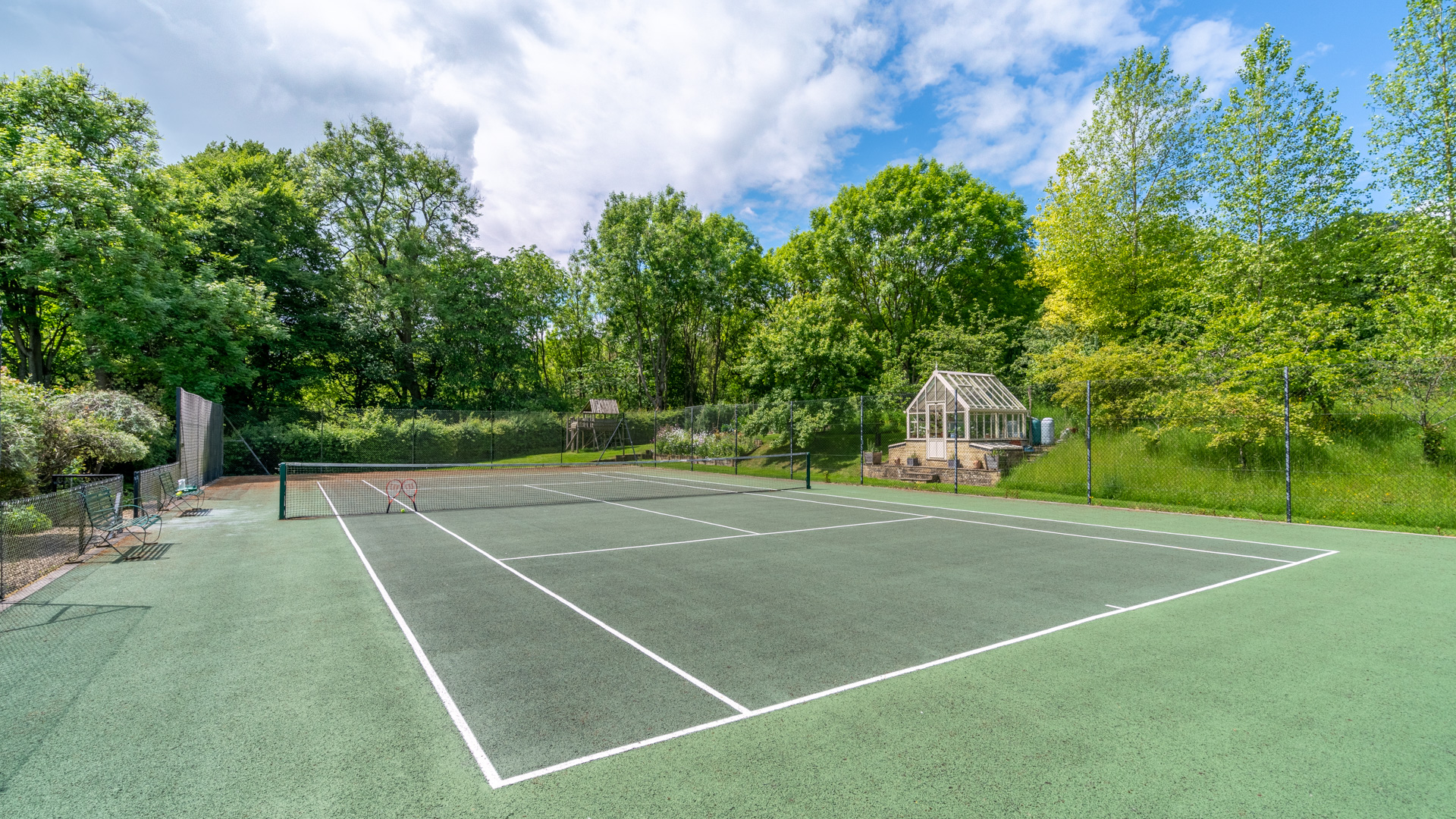 Tennis Court, Stable Cottage at Freams Farm, Bolthole Retreats