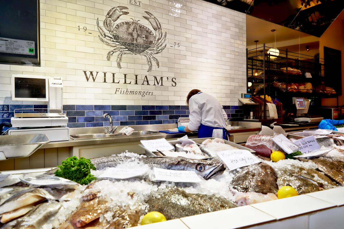 The fish counter at William's