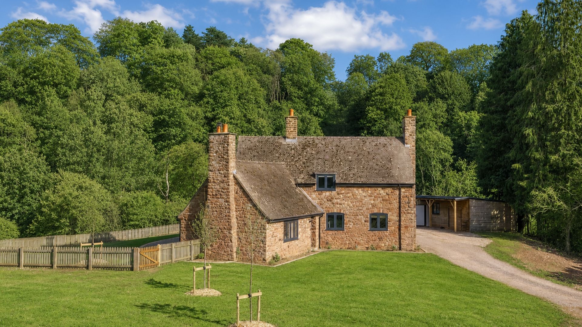 Cottage Rear, Quarry Lodge, Bolthole Retreats