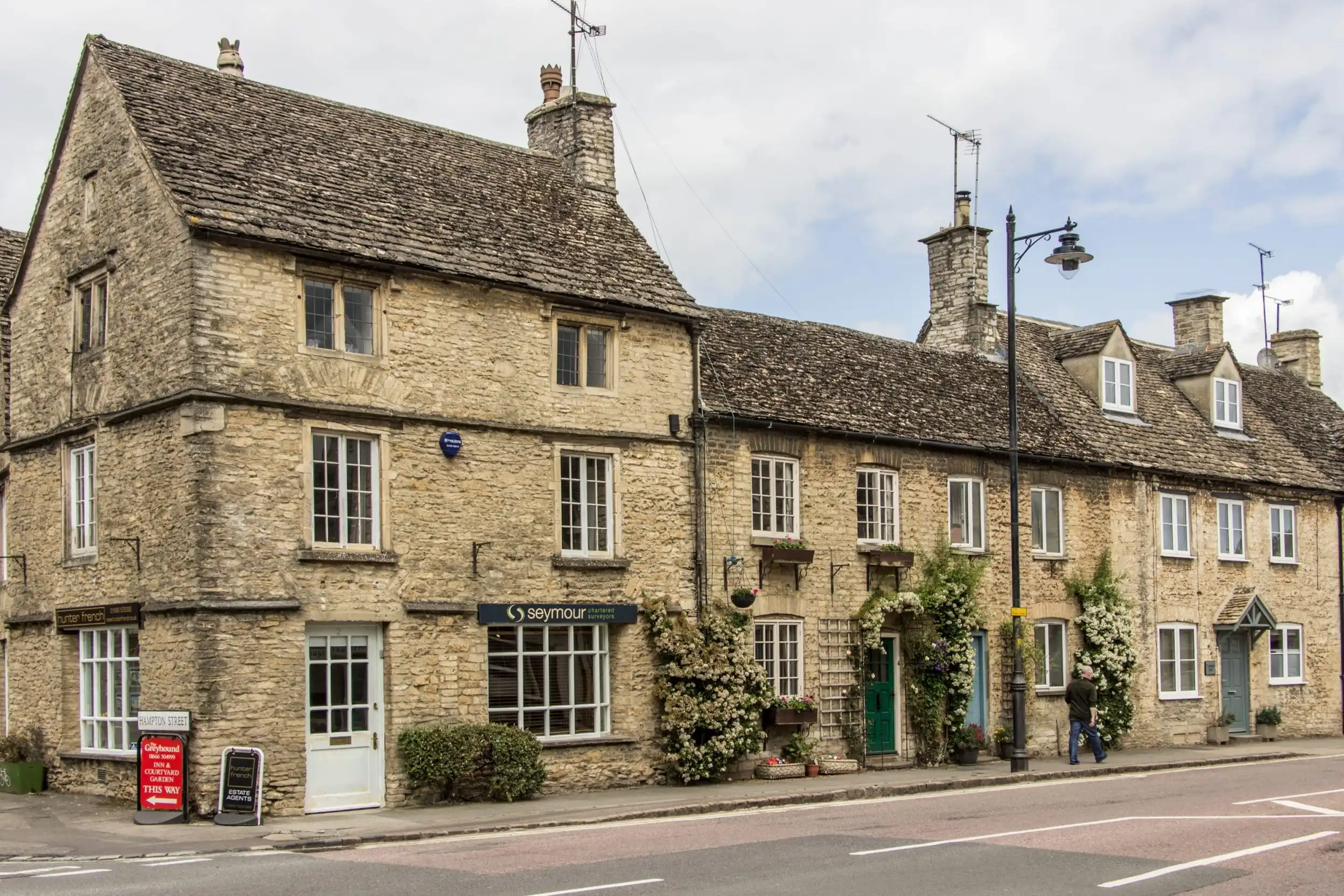 Cottages in Tetbury