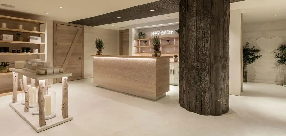 Beautiful Bamford Haybarn Spa
