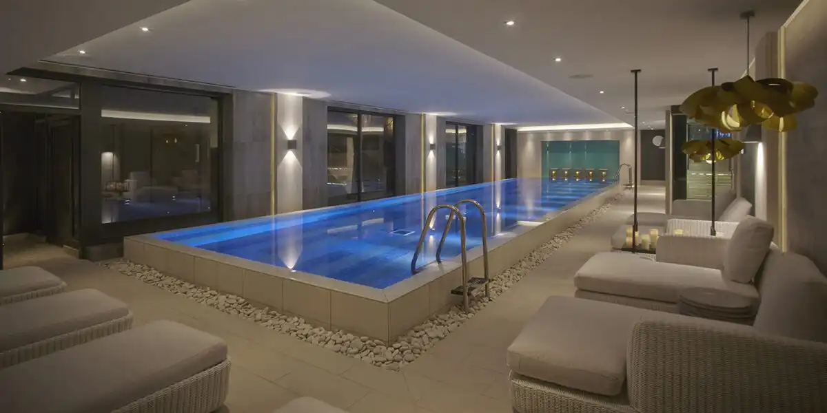 Dormy House Spa luxurious indoor swimming pool