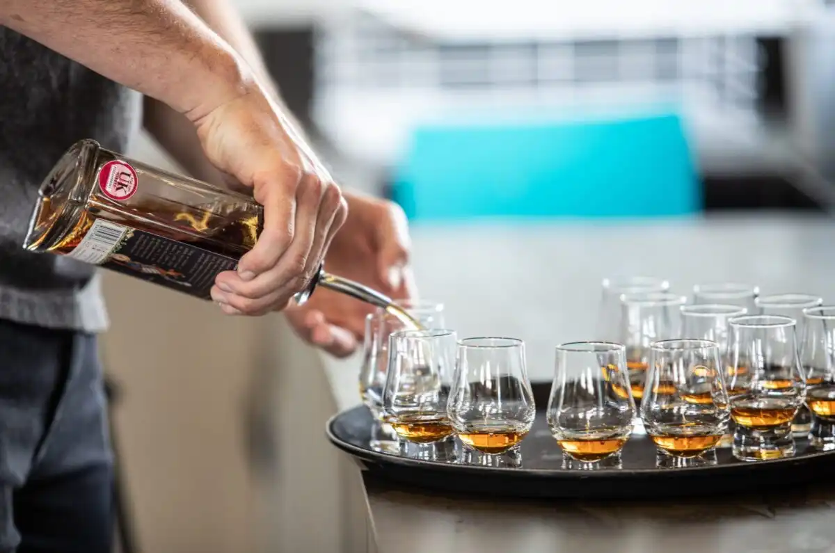 Shakespeare Distillery tasting