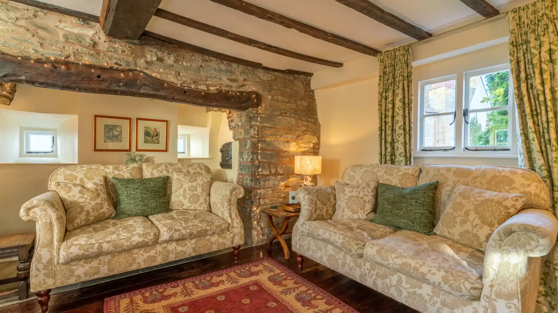 Living room, Corner Cottage, Bretforton