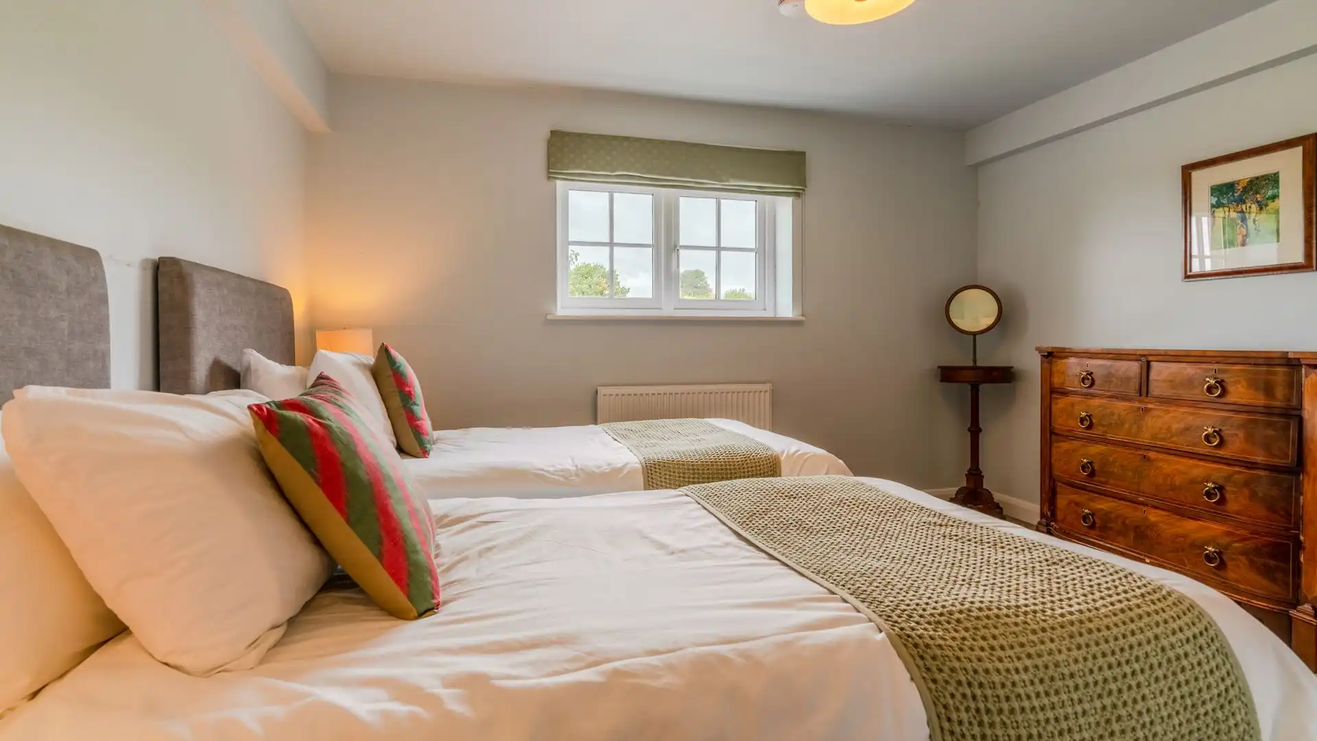Bedroom Five, Lodge Barn, Bolthole Retreats