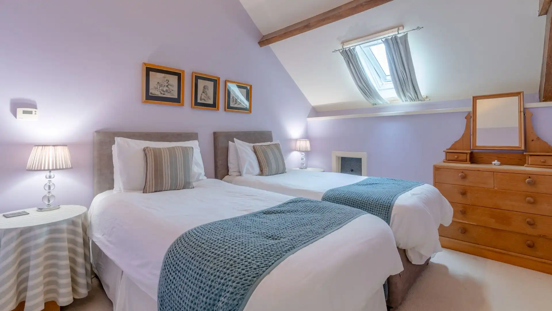 Bedroom Six, Lodge Barn, Bolthole Retreats