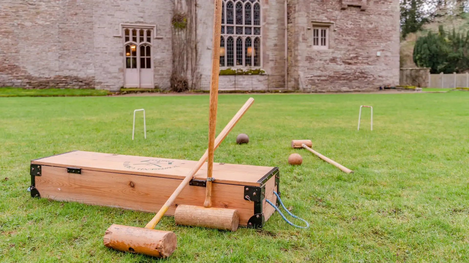 Croquet on the Lawn, Kentchurch Court, Bolthole Retreats