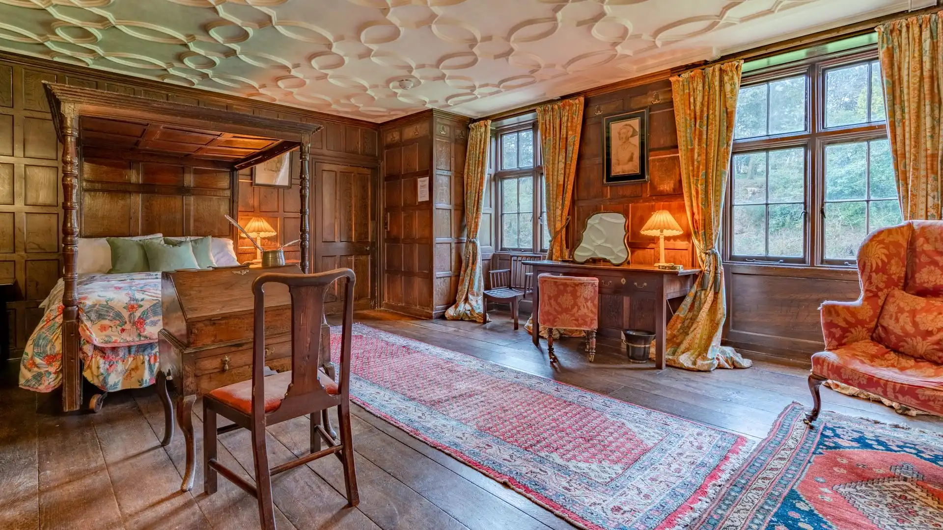 Owain Glyndwr Bedroom, Kentchurch Court, Bolthole Retreats