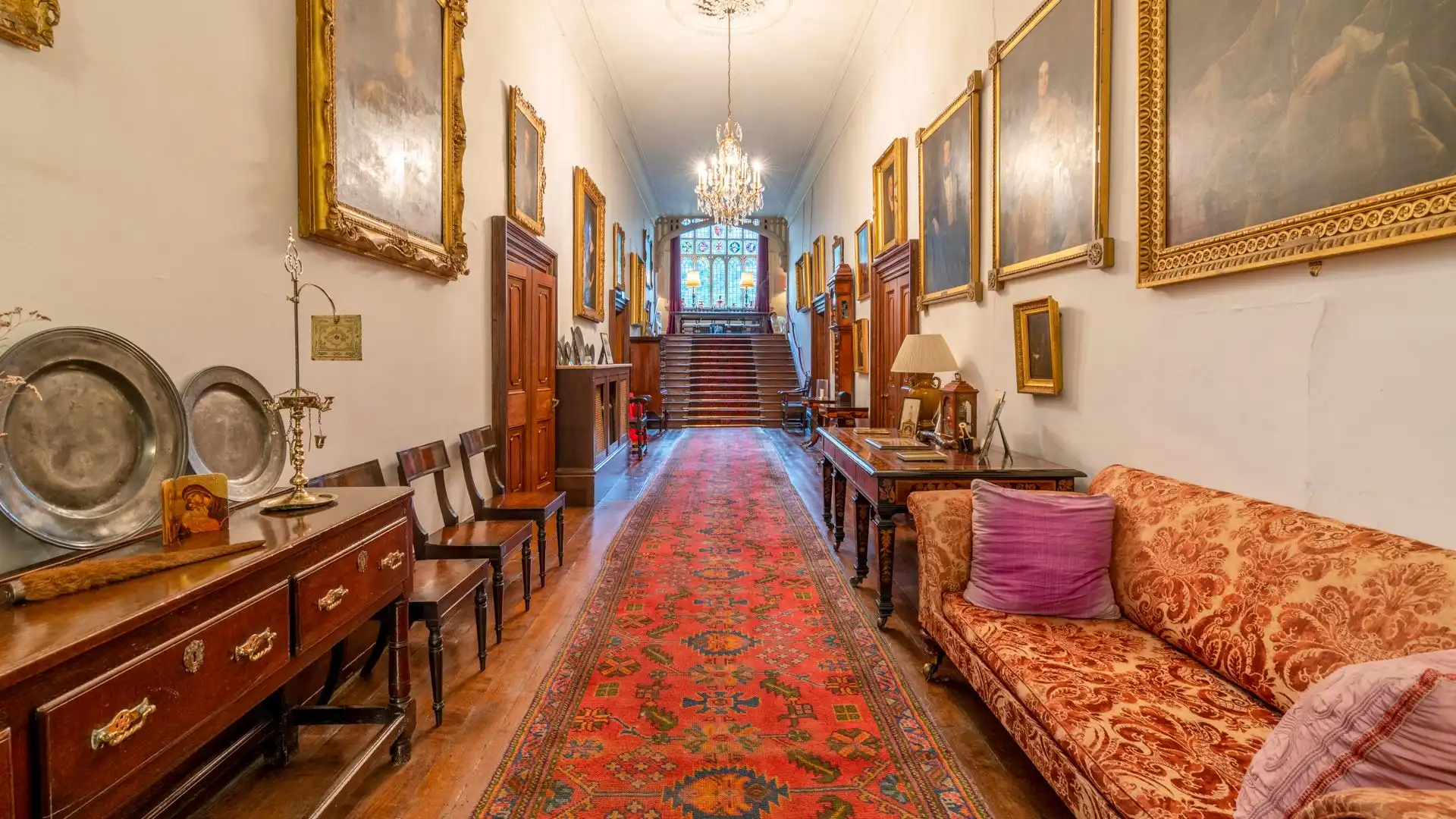 Hallway, Kentchurch Court, Bolthole Retreats