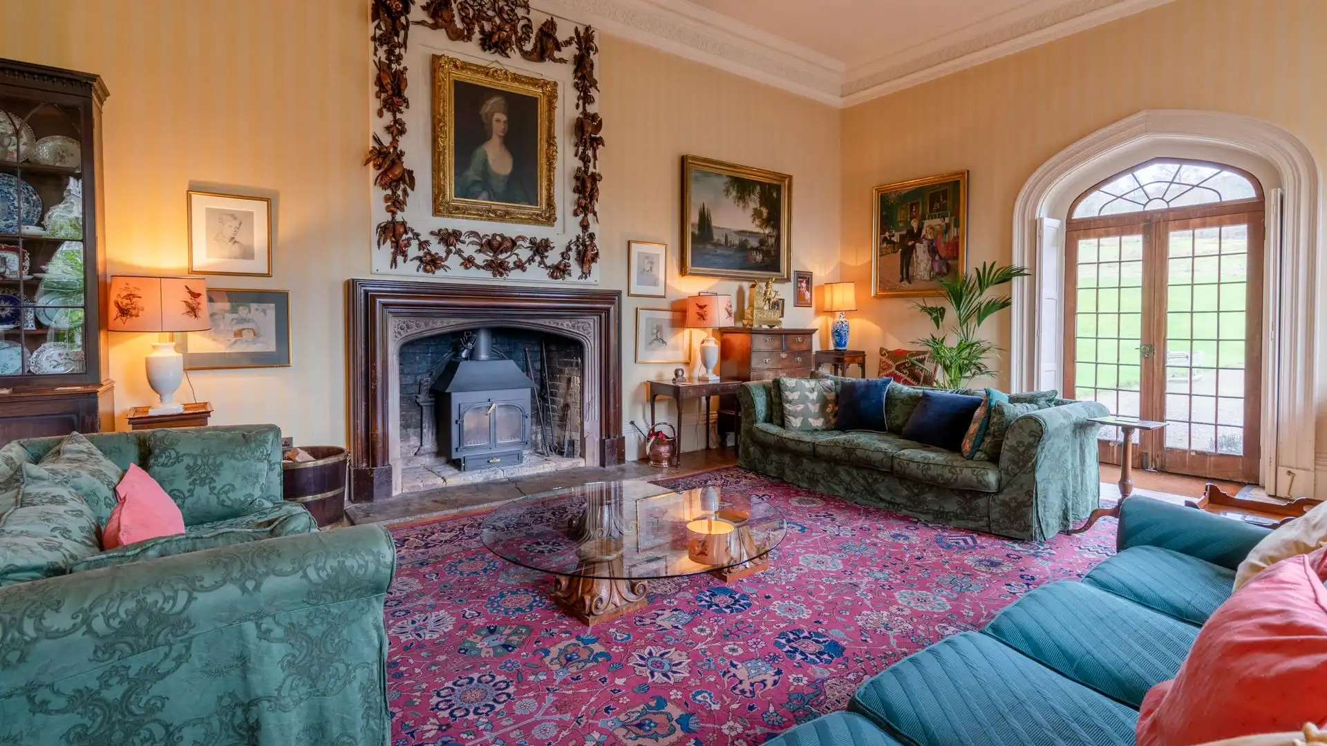 Drawing Room, Kentchurch Court, Bolthole Retreats