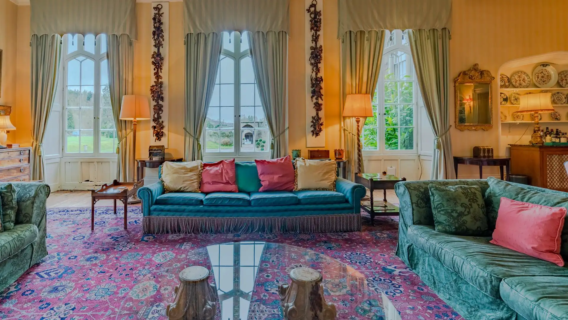 Drawing Room, Kentchurch Court, Bolthole Retreats