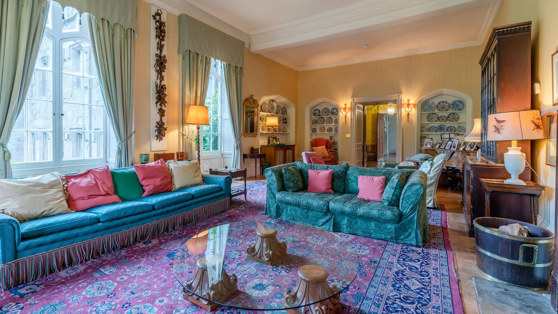 Drawing Room, Kentchurch Court, Bolthole Retreats