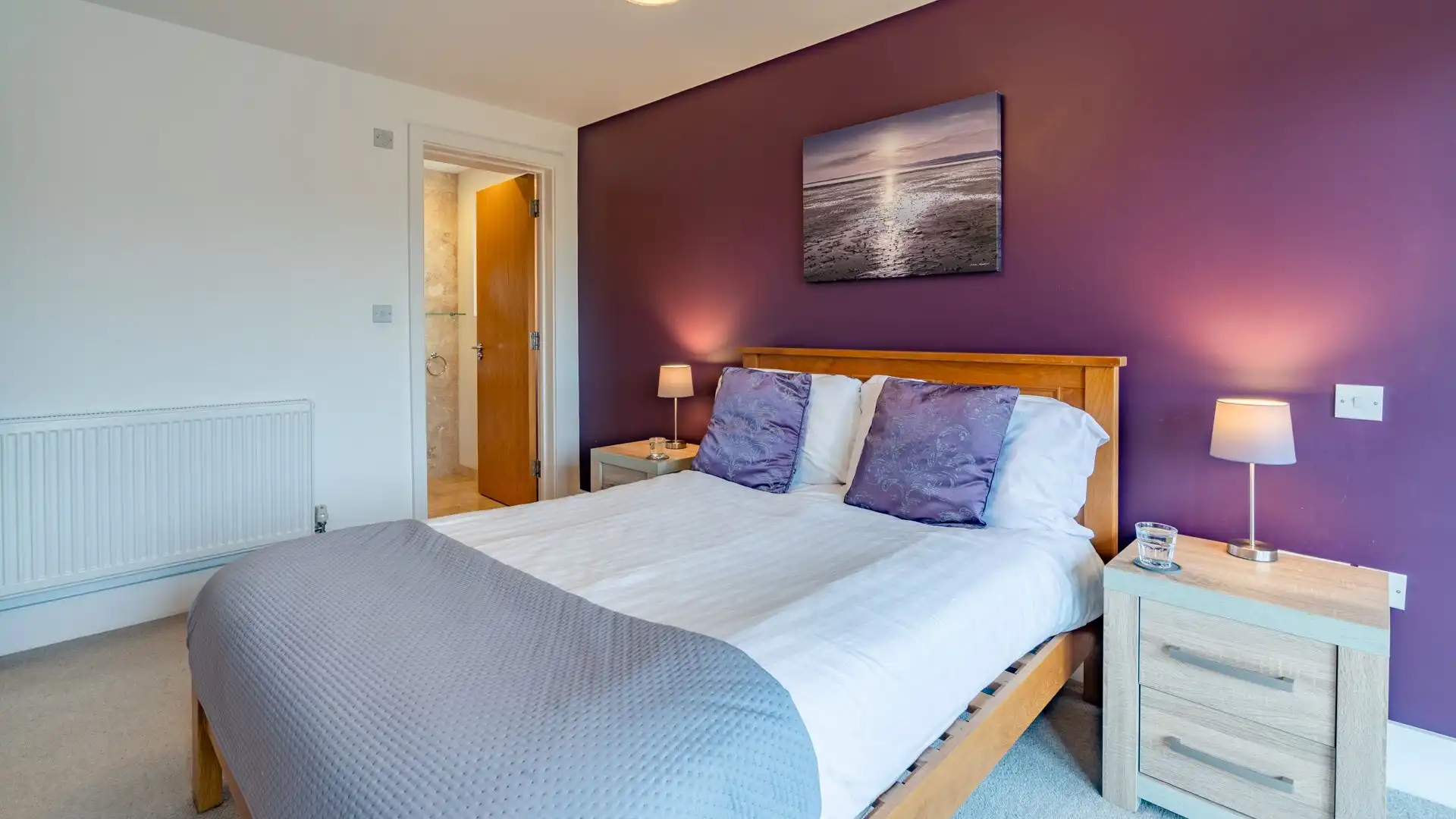 Bedroom Two, Muntjac Lodge, Bolthole Retreats 