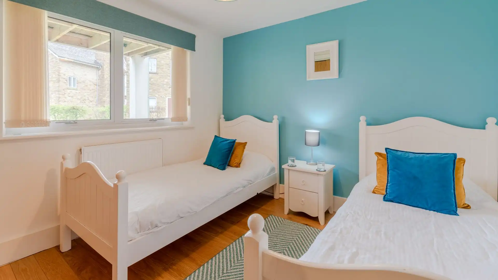 Bedroom Five, Muntjac Lodge, Bolthole Retreats 