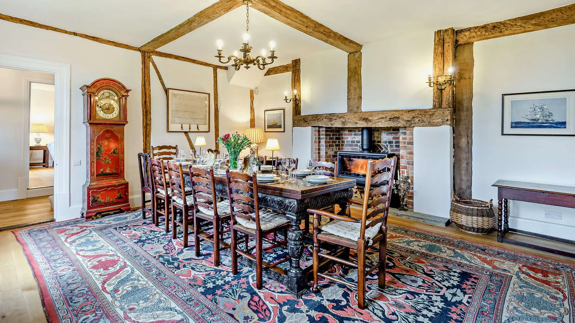 Seating twelve you can host family reunions