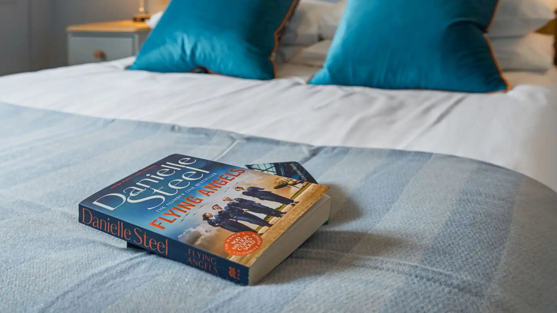 Get lost in a good book, Horsefair Cottage.