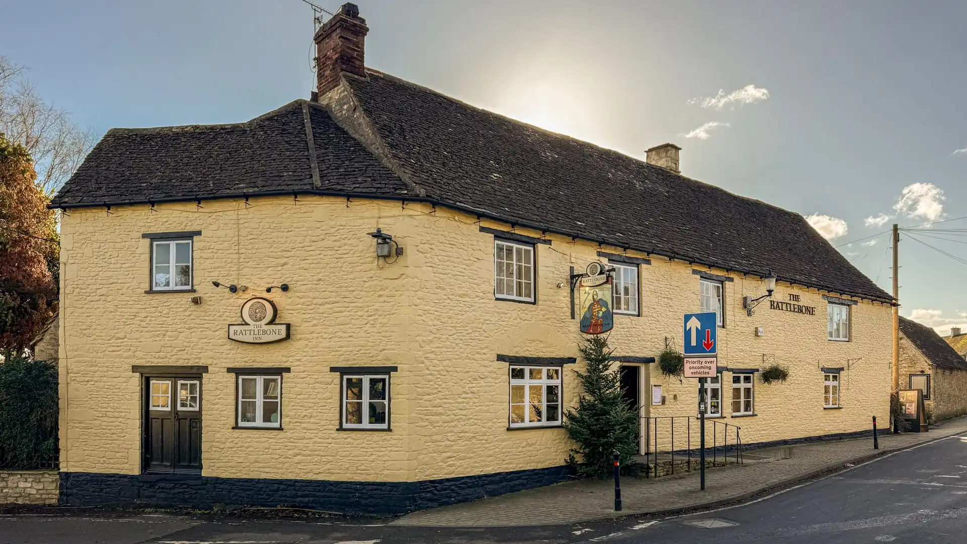 Head out for an evening meal, just a 15-minute walk away.