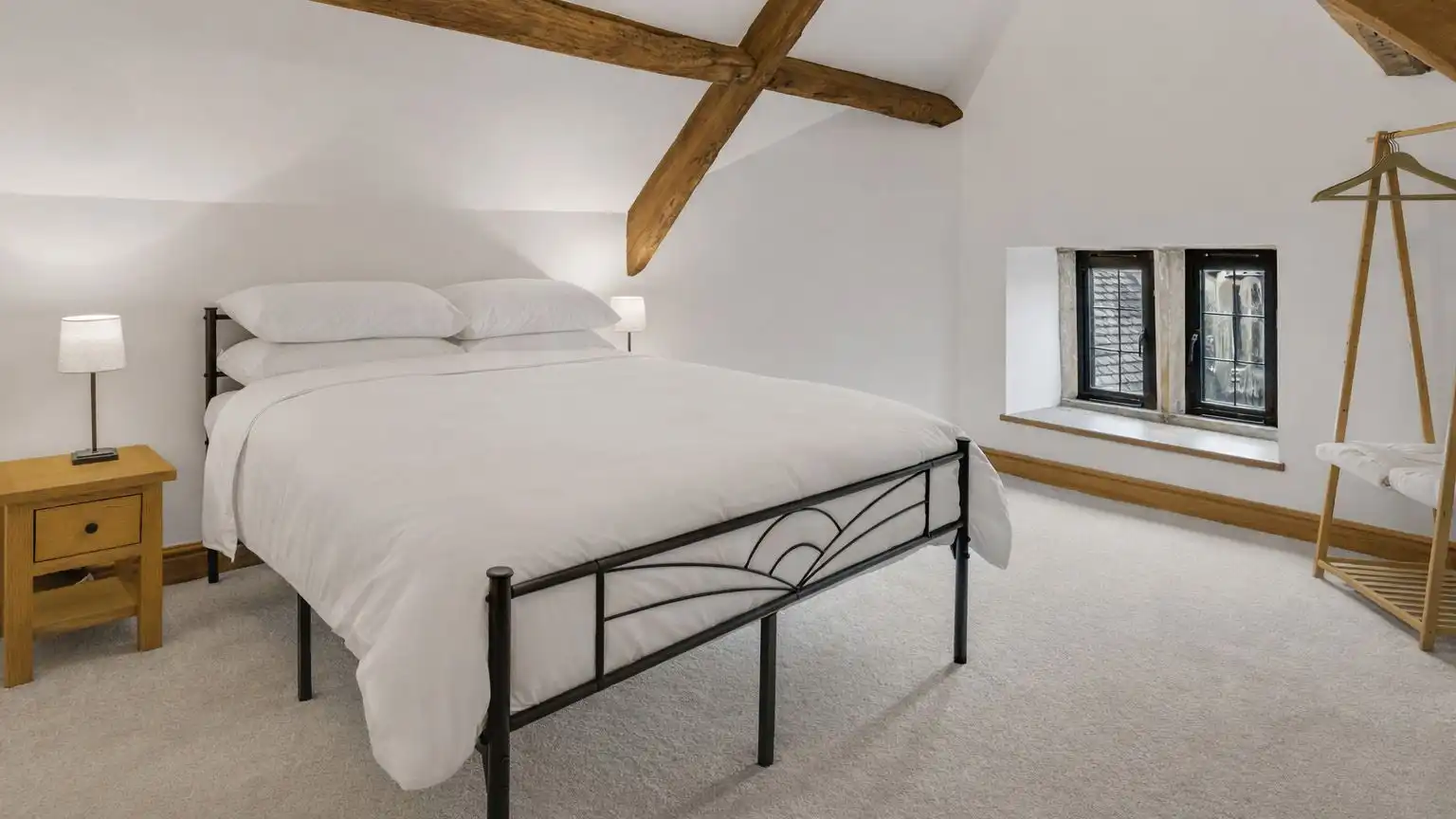 Plump pillows and high-quality linen offer extra comfort during your stay. 