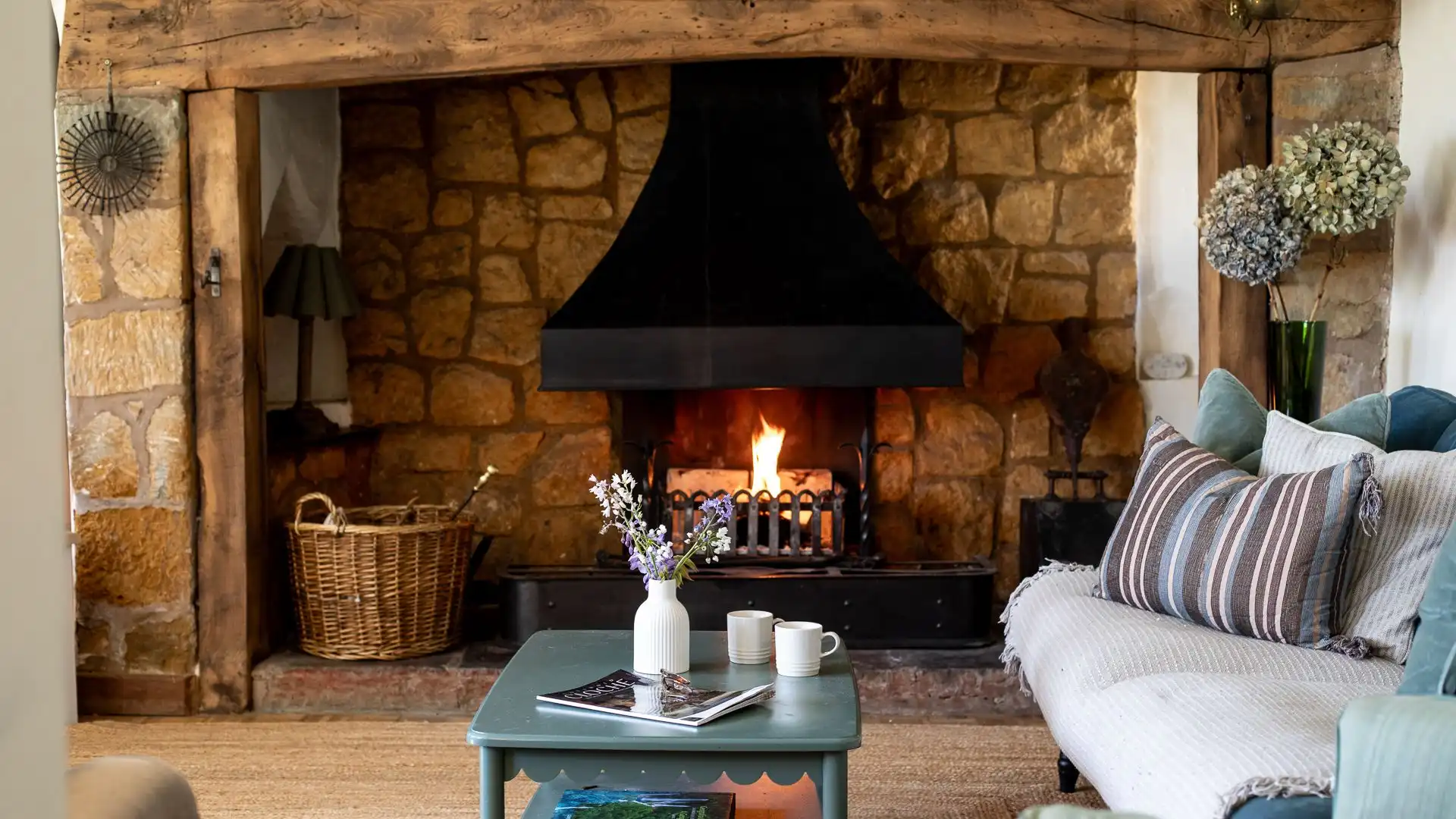 Enjoy a fire on cooler nights
