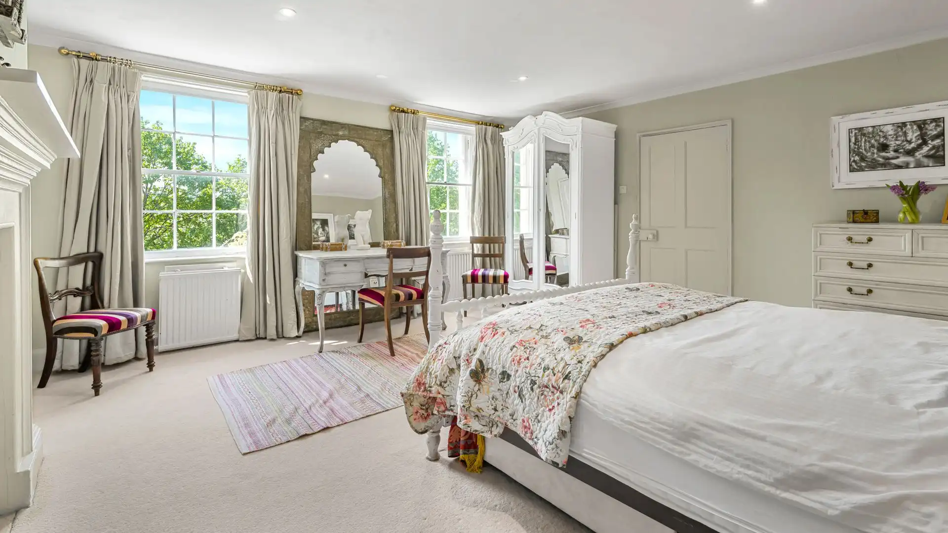 Each bedroom is styled with the greatest attention to detail.