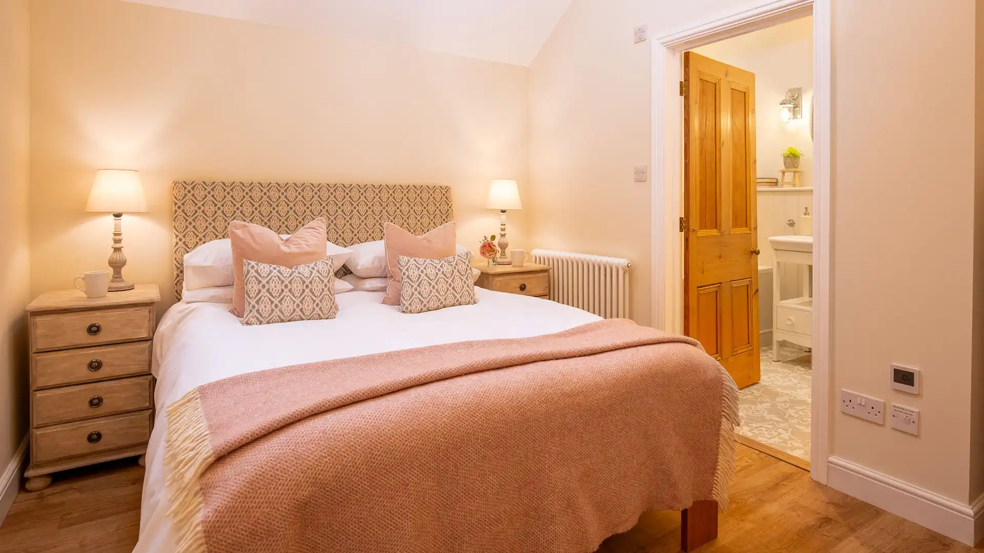 Bedroom three is a stunning double with en suite bathroom