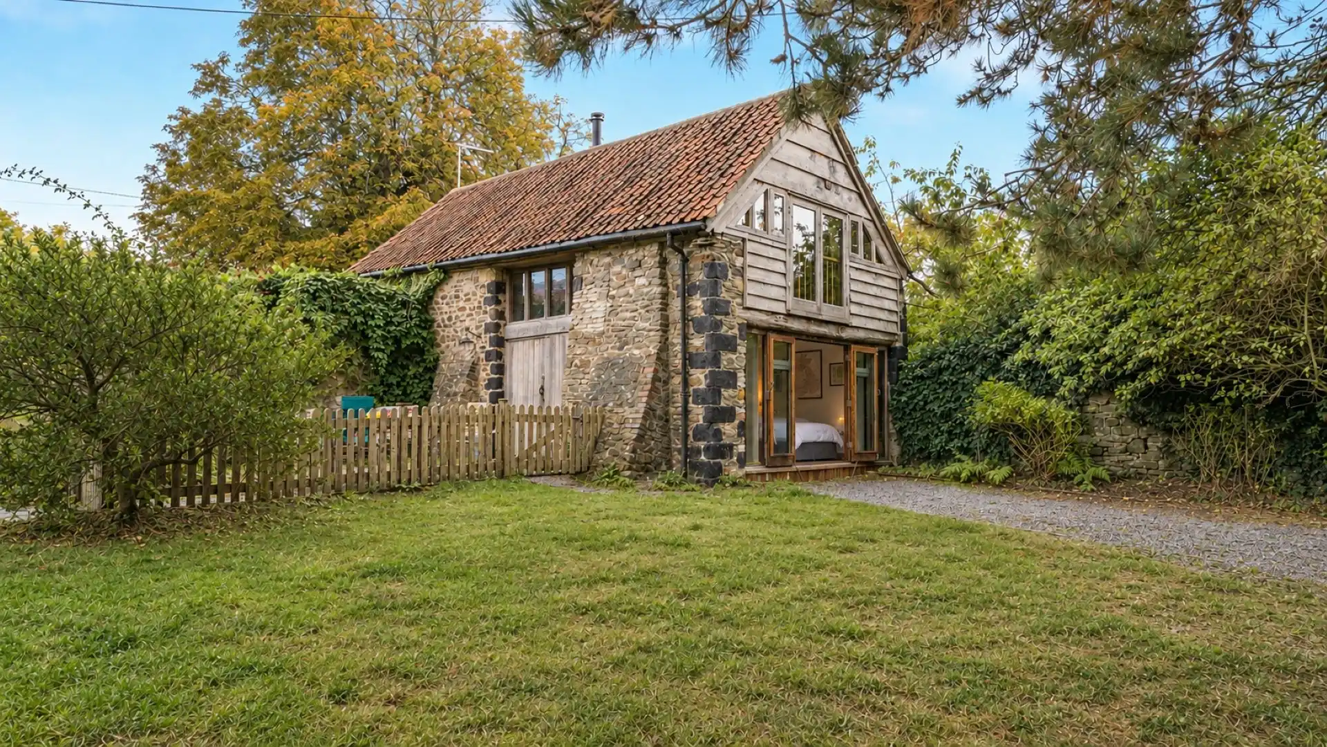 Escape to storybook East Barn.
